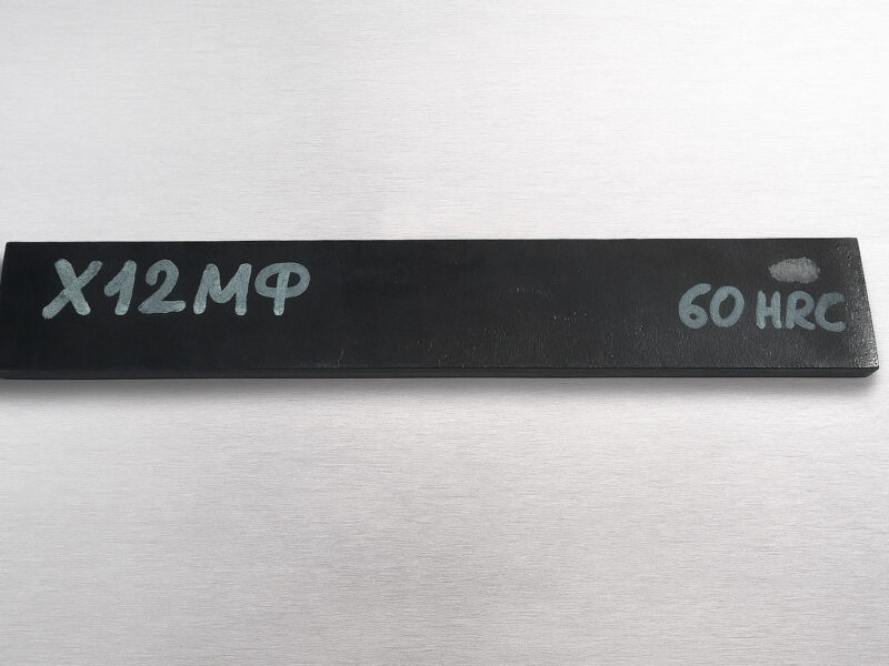 Заготовка для ножа зі сталі Х12МФ